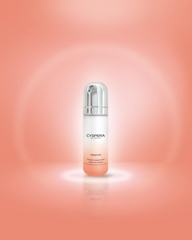 Cyspera sensitive with orange bg